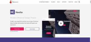 Hestia kostenloses WordPress-Theme