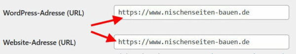 WordPress Adresse zu HTTPS ändern WordPress Adresse zu HTTPS ändern