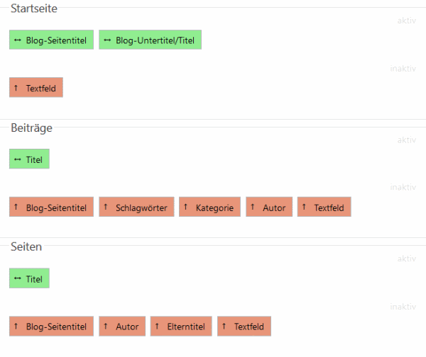 wpSEO Seitentitel Einstellungen Reihenfolge