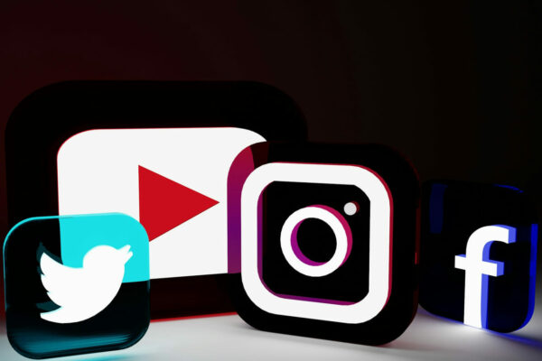 verschiedene Social Media Logos verschiedene Social Media Logos