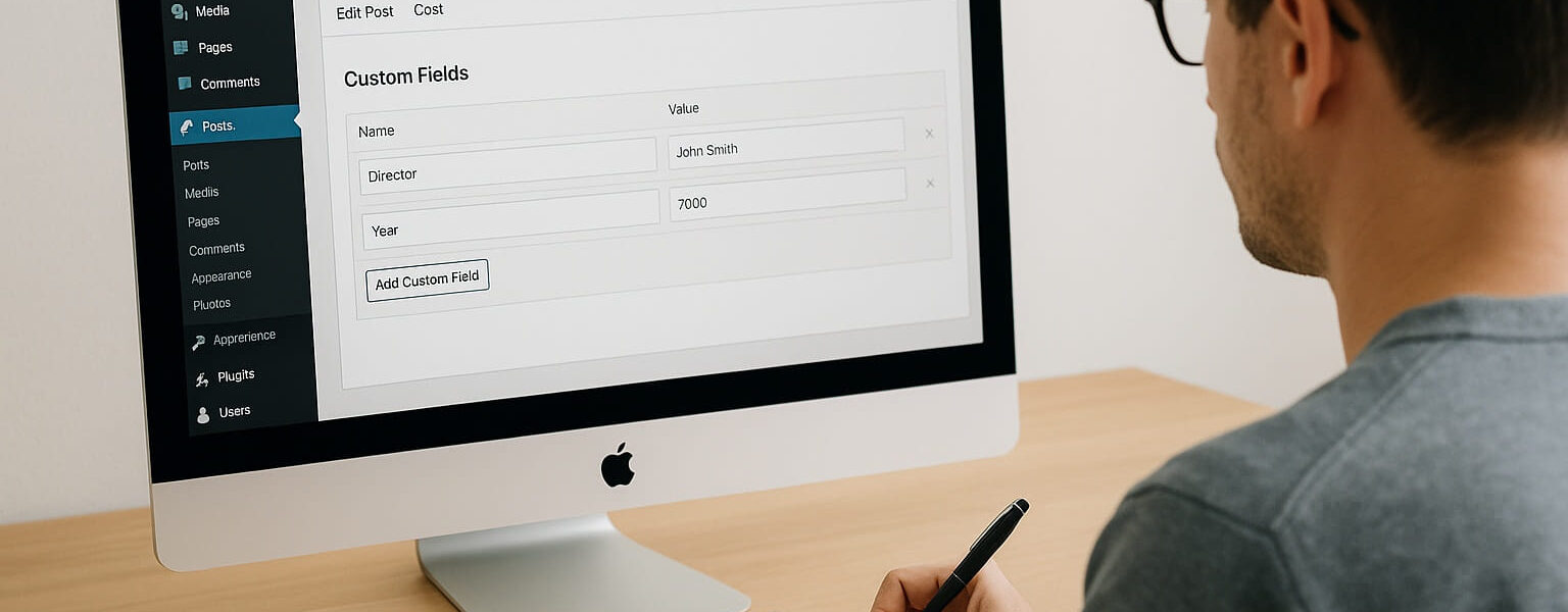 Custom Fields im WordPress-Dashboard zur individuellen Inhaltserweiterung