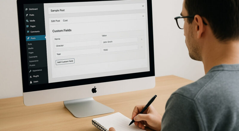 Custom Fields im WordPress-Dashboard zur individuellen Inhaltserweiterung