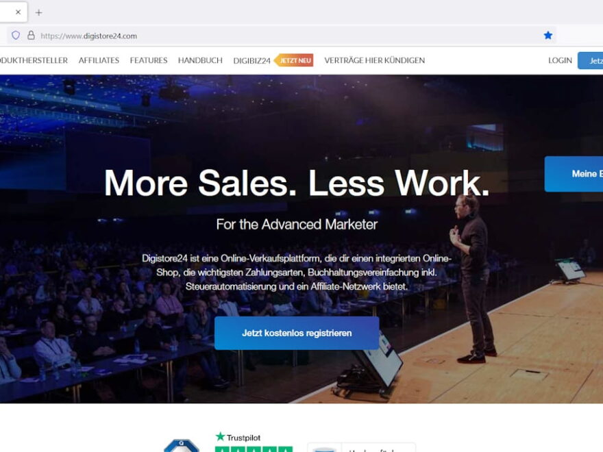 Digistore24 Webseite