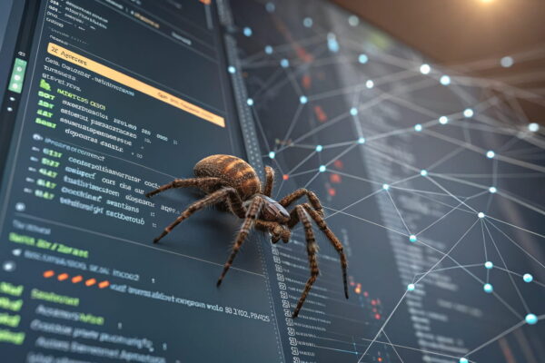 Wie ChatGPT Inhalte analysiert: Webcrawler und robots.txt Webcrawler analysiert Website-Inhalte anhand von robots.txt-Datei.