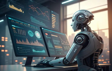 Künstliche Intelligenz für SEO – Roboter analysiert Website-Daten