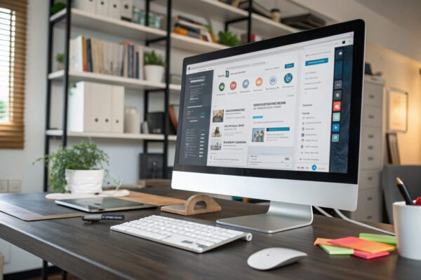 WordPress Multisite für Nischenprojekte – zentrales Dashboard mit mehreren verbundenen Webseiten