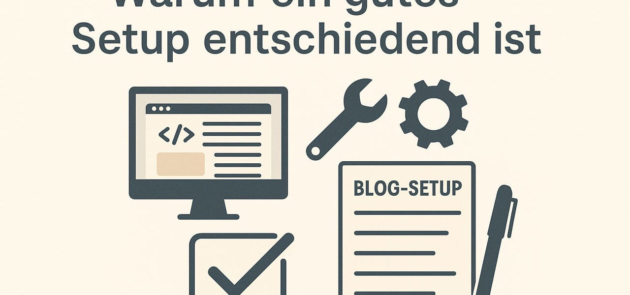 Warum ein gutes Blog-Setup entscheidend ist – Grundlagen für ein stabiles System