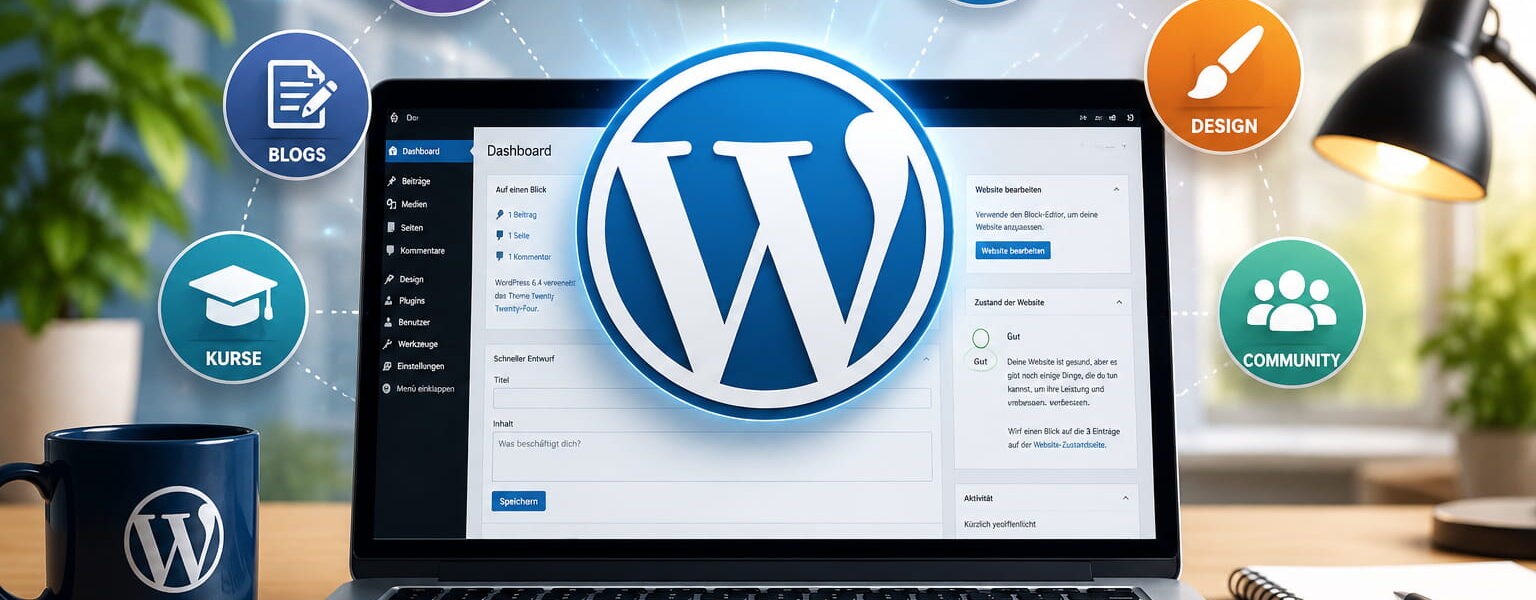 Was ist WordPress – CMS für Blogs, Websites, Onlineshops und Plugins