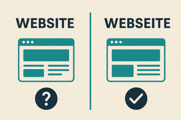 Unterschied zwischen Website und Webseite verständlich erklärt Vergleich zwischen Website und Webseite mit grafischer Darstellung
