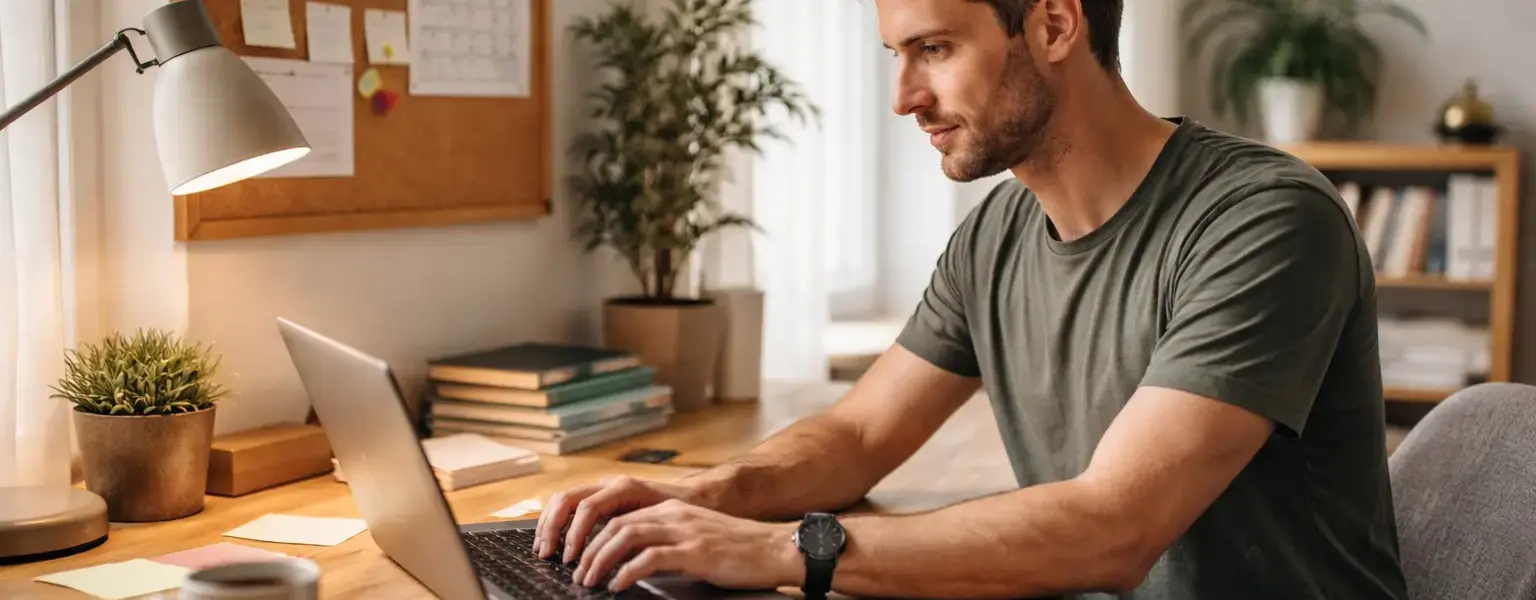 Feste Schreibroutine im Homeoffice steigert Produktivität beim Schreiben