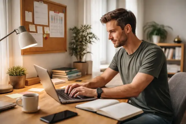 Feste Schreibroutine im Homeoffice steigert Produktivität beim Schreiben