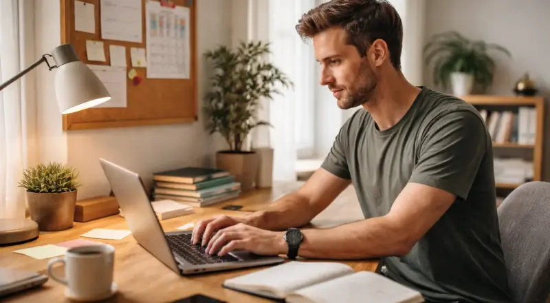 Feste Schreibroutine im Homeoffice steigert Produktivität beim Schreiben