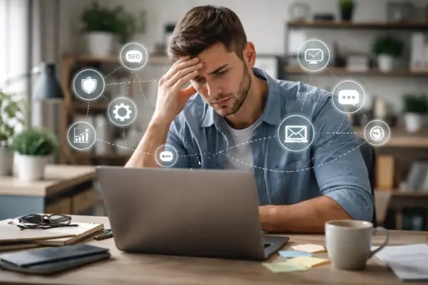 Zu viele Plugins verlangsamen einen WordPress-Blog