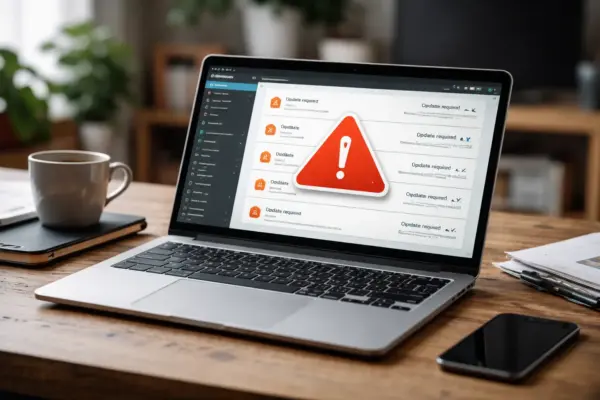 Veraltete WordPress-Plugins mit Sicherheitswarnungen im Dashboard