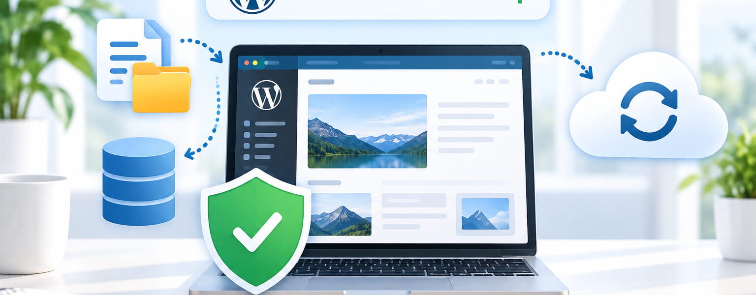 WordPress Backup mit automatischer Sicherung