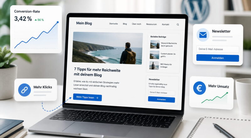 conversion optimierung blog Conversion-Optimierung für Blogs mit mehr Klicks, Newsletter-Anmeldungen und Einnahmen
